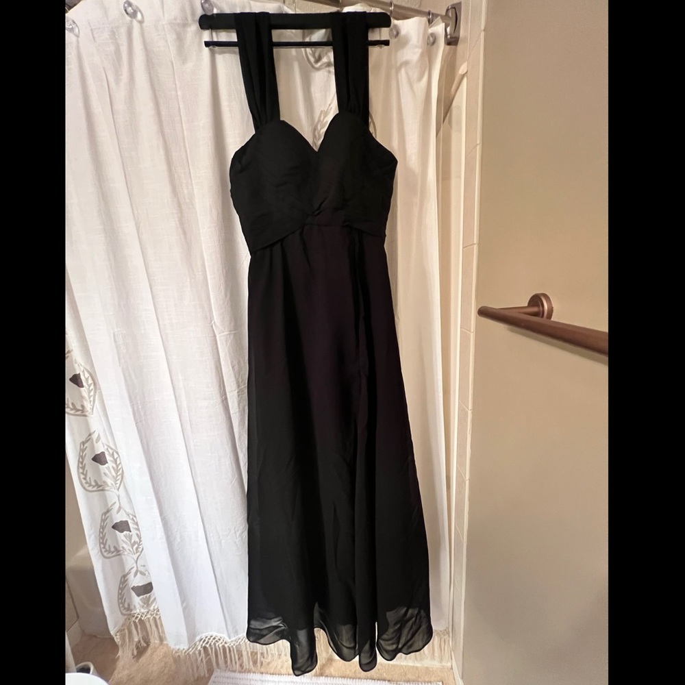 Bridesmaid Dress Ruffle Chiffon